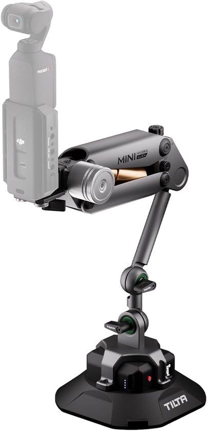 Tilta Hydra Alien Mini Elektronische Zuignapset compatibel met DJI Osmo Pocket 3 - Titaniumgrijs (HDA-T15-A-TG)