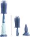 oCreon Vicloon Babyflesborstel - 3-in-1 fles - En speenreinigingsborstel - Siliconen - Voor waterflessen - Babyflessen - Glazen bekers - Thermosflessen
