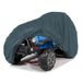 LYBOSH Kinderautohoes, zware 600D waterdichte Oxford-stof, bescherming tegen alle weersomstandigheden, universele pasvorm elektrische wielhoes (grijs)