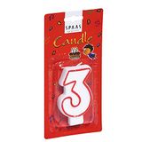 SPAAS Verjaardagskaars - cijfer '3'