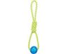 Trixie Aquatoy Drijvend Touwspeeltje - Polyester Geel Groen - 40 cm