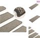 vidaXL - Trapmatten - Zelfklevend - 15 stuks - Sisal-look - 65x21x4cm - Grijs en Beige