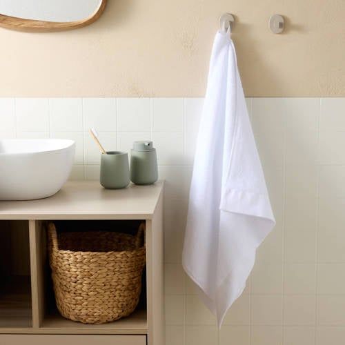 NOUS Living handdoek wit (110x60 cm)