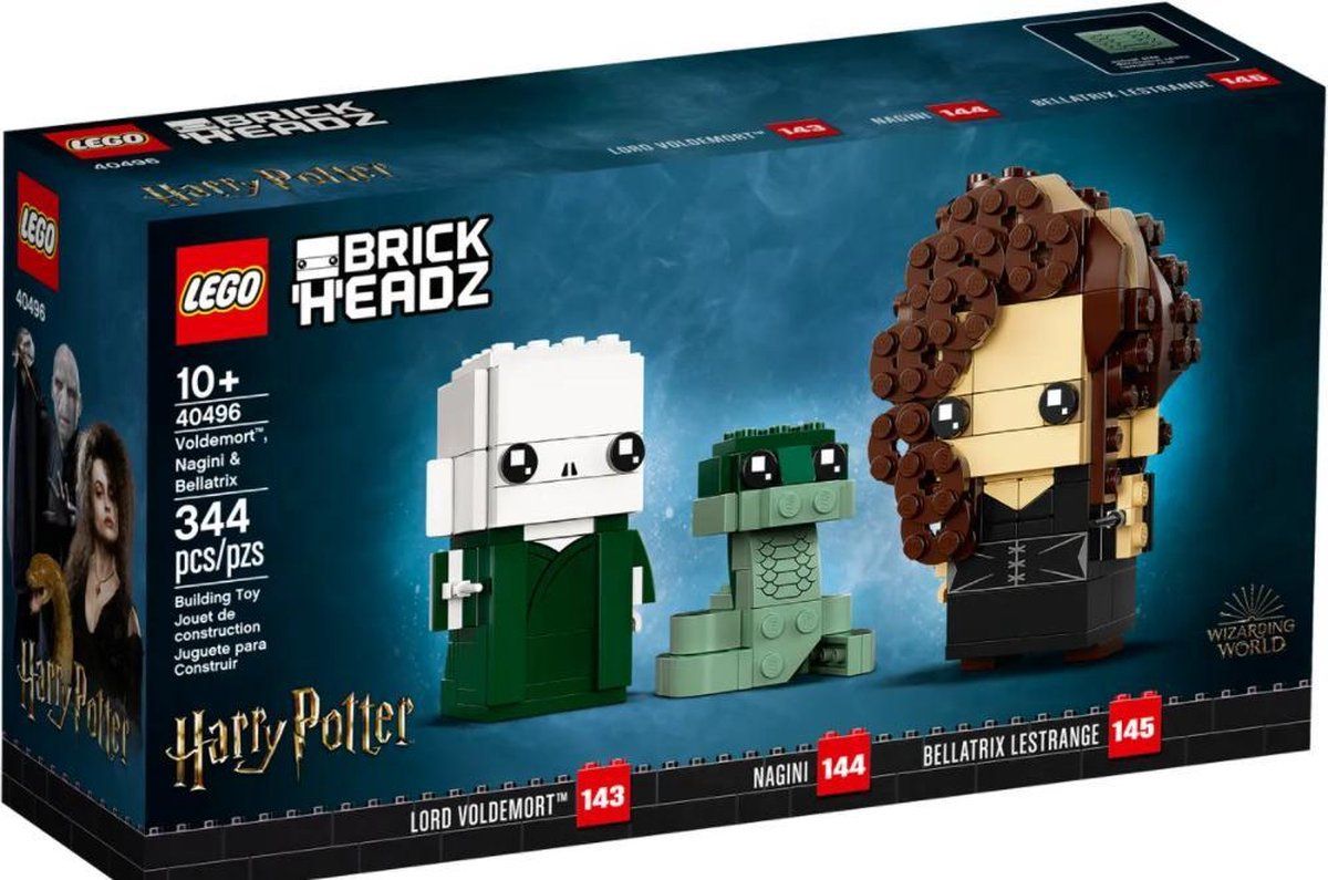 LEGO 40496 Brickheadz Voldemort™, Nagini & Bellatrix