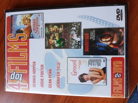 - 4 top films backtrack, bugsy Malone, Shanghai surprise, Goosed dvd