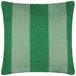 furn. Deck Stripe Geweven Outdoor Polyester Gevuld Kussen - Groen - 59x59cm
