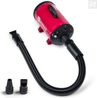 Nuvoo Professionele Hondenföhn / Waterblazer - 2200W - Rood
