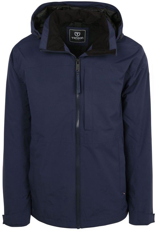 Tenson Dustin MPC Extreme Jacket Navy - Maat M - Heren - Regenjas