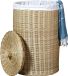 Casa Moro Panier à linge avec couvercle - Rotin - 75L