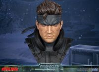 First4Figures Metal Gear Solid (Solid Snake Levensgrote Bust) HARS Standbeeld