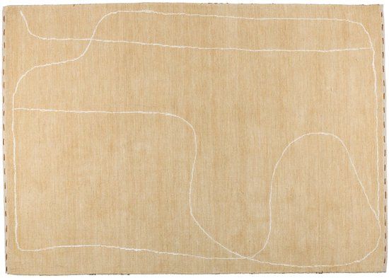 Zuiver Doodle Vloerkleed 200x300 cm - Beige