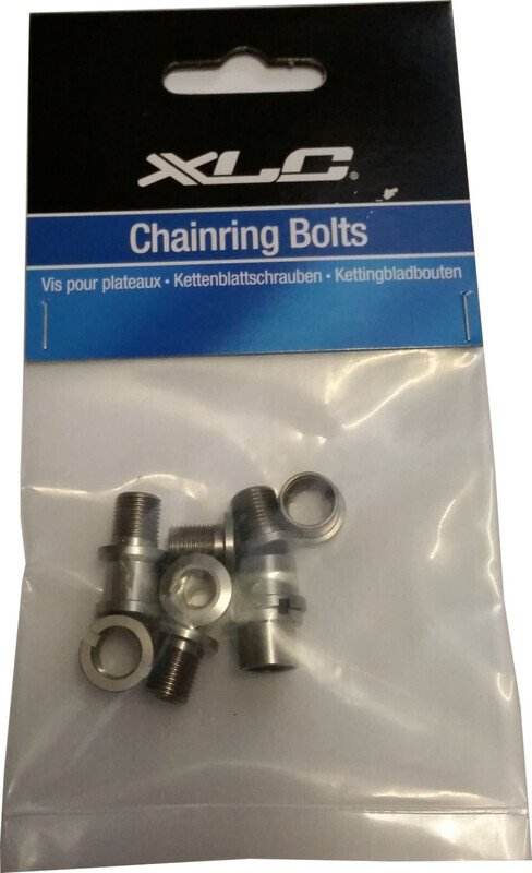 XLC Chainring Bolts 5-delige set, silver