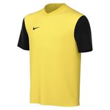 Nike Uniseks-Kind Short Sleeve Top Y Nk Df Tiempo Prem Ii Jsy Ss, Tour Yellow/Zwart/Zwart, DH8389-719, L