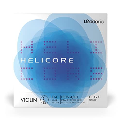 D'Addario Helicore Viola String - C String - 4/4 - Heavy