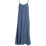 VILA maxi jurk - denimblauw