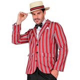 Widmann Milano Jaren 20 Dandy Kostuum Heren XXL Rood