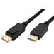 ROLINE GREEN DisplayPort Kabel v2.1, 16K@60Hz, 80Gbit/s, UHBR20, DP Male - Male, zwart, 1 m