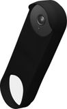 kwmobile hoes voor video deurbel - Geschikt voor Google Nest Doorbell - Siliconen case ter bescherming - Zwart