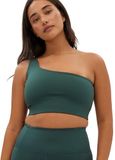 Girlfriend Collective Bianca Bra, One Shoulder Sportbeha voor dames