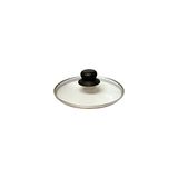 Baumalu 383717 glazen deksel, 32 cm, rond, roestvrij staal, zilver