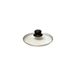 Baumalu 383717 glazen deksel, 32 cm, rond, roestvrij staal, zilver