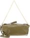 COCCINELLE Leren schoudertas handtas Roll Shiny Smooth Seagrass kaki