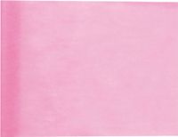 Santex Tafelloper op rol - Lichtroze - 30 cm x 10 m - Polyester