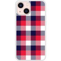 Tartan Tricolor Bedrukt siliconen hoesje compatibel met iPhone 13 Mini