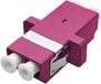 Alantec multimode OM4 LC duplex glasvezeladapter