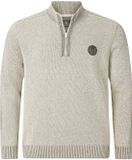 Jan Vanderstorm Heren Trui - 56/58 - Beige - Plus Size