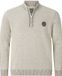 Jan Vanderstorm Heren Trui - 56/58 - Beige - Plus Size