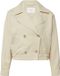 s.Oliver Vrouwen Indoor-Jacke Beige Katoen Regular Fit