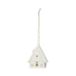 Icecat Suspension, porcelaine, maison à colombages, blanc
