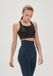 ATHLECIA - magnolia w sports bra - Sport bh dames - Zwart, wit