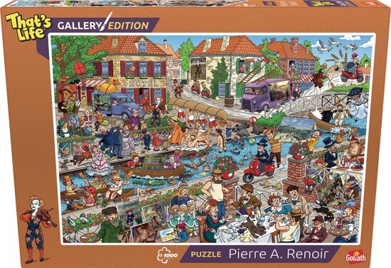 Goliath That's Life Gallery Edition - Pierre-Auguste Renoir Puzzel (1000 stukjes)