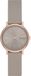 Signatur Skagen Signatur Lille SKW3060 Dameshorloge 30 mm Roségoud/Grijs Leer