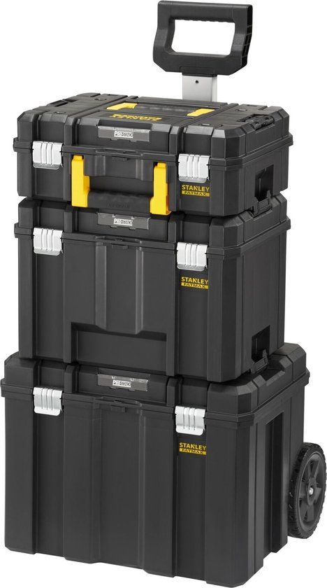 STANLEY FMST75753-9 PROSTACK Gereedschapswagen 3 in 1 - Rolkoffer (zonder inhoud)