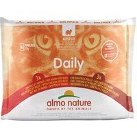 Almo Nature Daily met kip multipack natvoer kat (70 g) 12 x 70 g