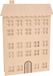 Artemio Adventskalender maison 36x50x8,5 cm