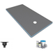 Wedi Fundo Primo Rectangle Shower Tray 160 x 90 - Off-center Drain + Vertical Trap + Sealing Kit