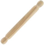Fackelmann Houten deegroller uit één stuk, 40 cm