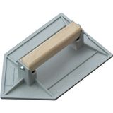 Taliaplast Schuurbord spits polystyreen slagvast - grijs