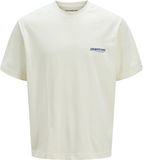Jack & Jones T-shirt met print op de rug, Sweet Corn, M
