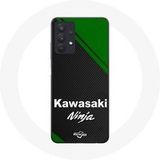 Maniacase Hoesje voor Samsung galaxy A32 5G kawasaki ninja logo
