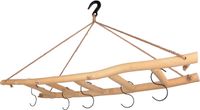 UNUS® Ladder decoratie hout hangend 120 cm naturel