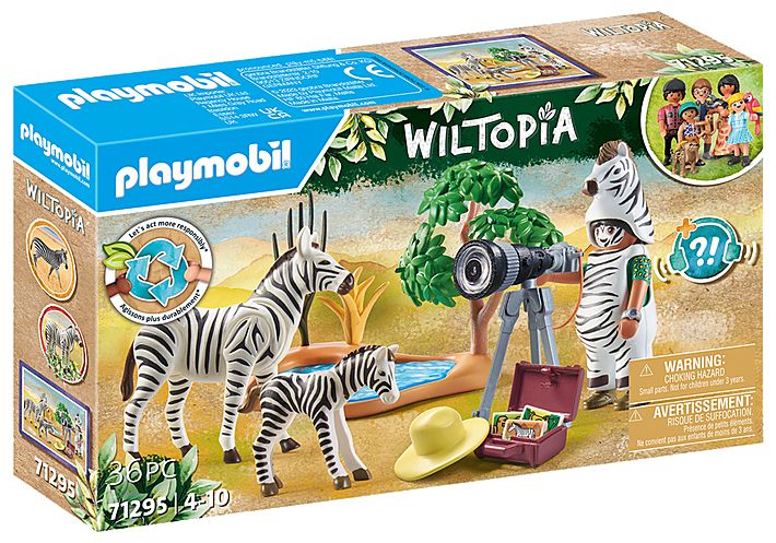 Playmobil Wiltopia 71295 Onderweg met de dierenfotograaf Speelgoedfiguur Kinderen