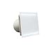 Cata E 100 GLT badkamerafzuigkap, 12 W, wit glas