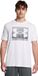 Under Armour UA M BOXED SPORTS UPDATED SS-WHT Heren Sportshirt - Wit - Pitch Grijs