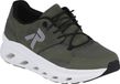 Rieker Chaussures homme Mocassin sneaker sportif à lacets Vert Loisir