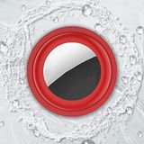 Beschermhoes Apple AirTag Beschermhoes compatibel met Apple AirTag, zachte siliconen AirTag, zelfklevende hoes, Apple Tag, afdekking, krasbestendig, stofdicht, Air Tag, tracker, case voor tassen, sleutels, huisdierhalsbanden